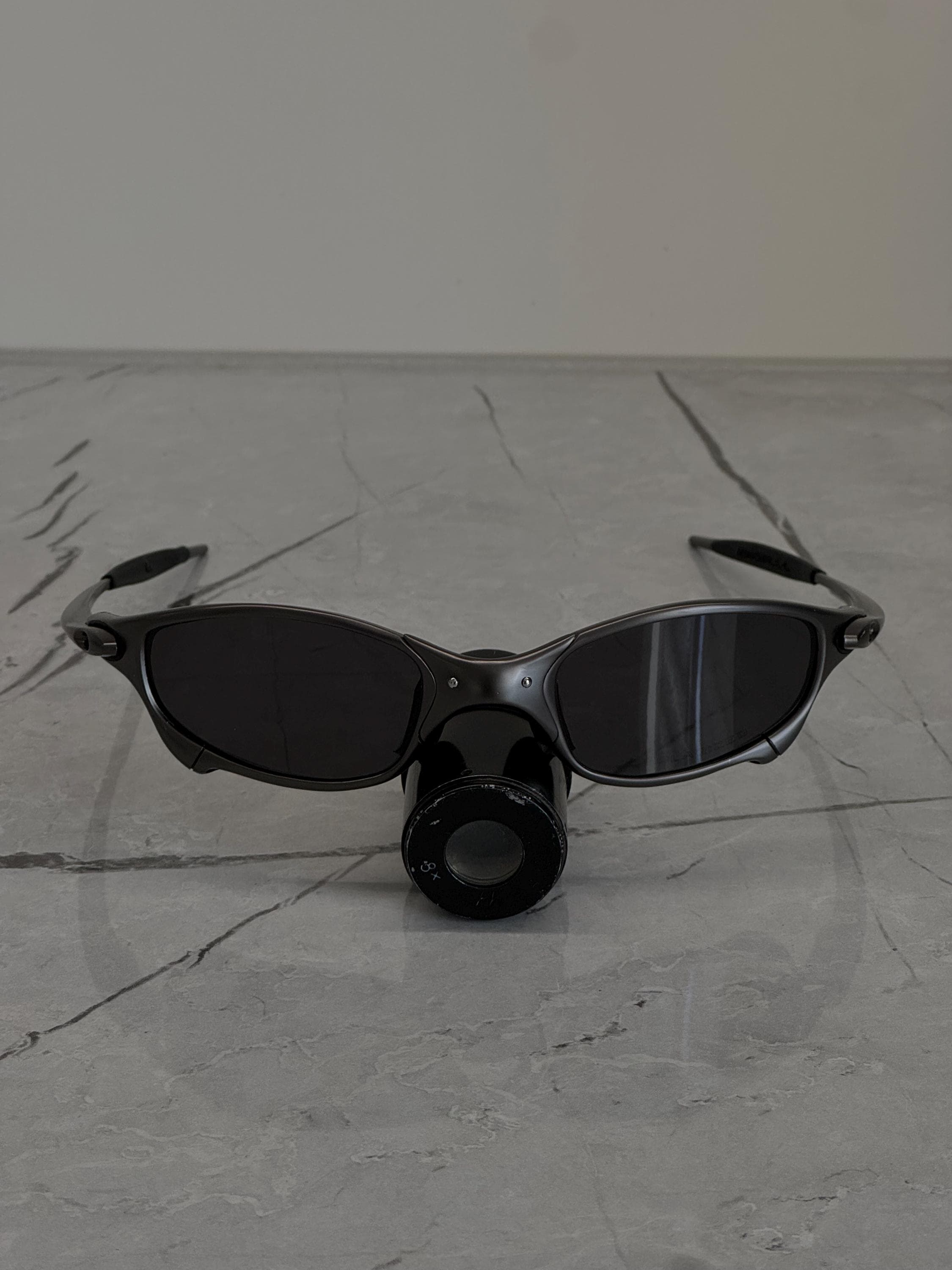 Oakley Juliet Black Sunglasses X Metal Plasma Iridium Gray