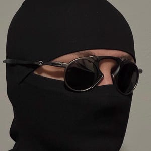 Oakley Madman Badman Black Juliet X Metal Plasma Iridium Polarized Sunglasses Y2K Vintage 90s Rare Gorpcore USA Prizm Plate Minute Romeo image 3
