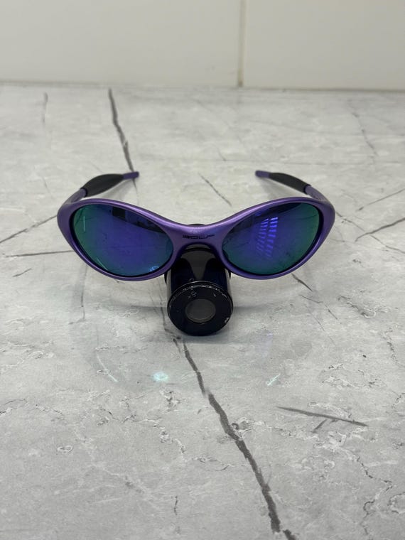 Oakley Golf Eye Jacket Minute 1.0 Purple and Black Redux Iridium