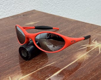Oakley Piet Eye Jacket Minute 1.0 Red and Silver Redux Iridium