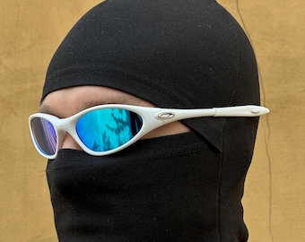 Редкие белые Oakley Minute 1.0 Blue Black Eye Jacket Redux Prizm