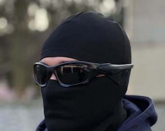 Oakley ブラック サングラス　y2k ゴープコア Oakley ブラック サングラス y2k ゴープコア