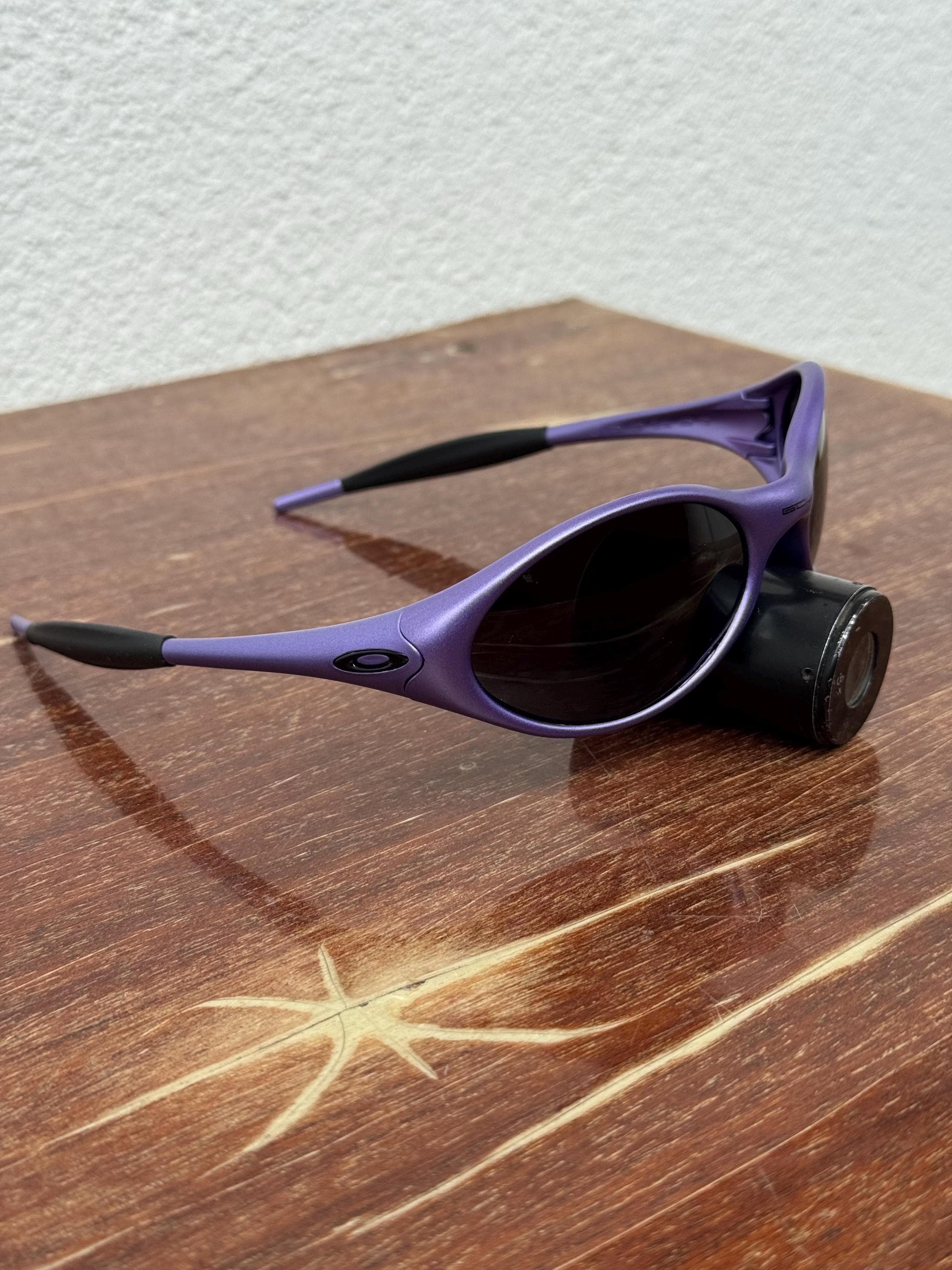 Oakley Golf Eye Jacket Minute 1.0 Purple and Black Redux Iridium