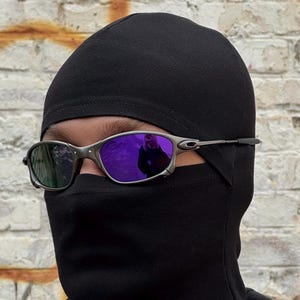 Oakley Juliet Purple Sunglasses X Metal Plasma Iridium Grey Red Polarized Y2K Vintage 90s Rare Gorpcore USA Prizm Plate Minute Romeo