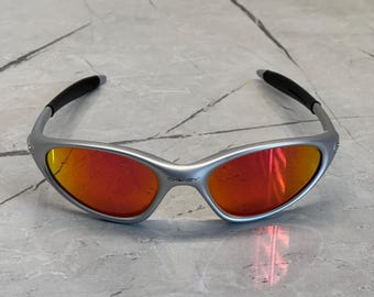 Oakley Minute 1.0 Sunglasses Redux Prizm Iridium Y2K Vintage Plate