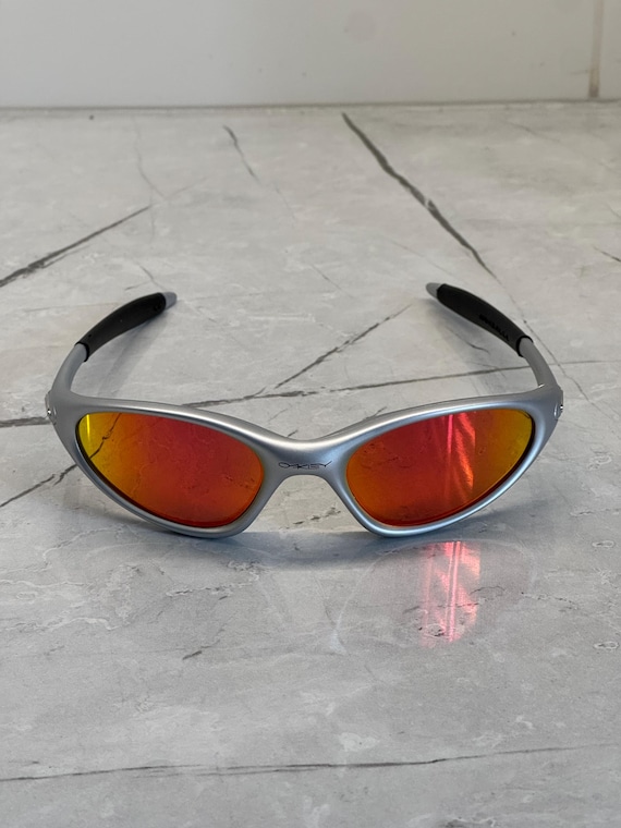 Oakley Minute 1.0 Sunglasses Redux Prizm Iridium Y2K Vintage Plate