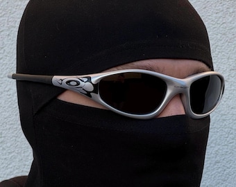 Okulary przeciwsłoneczne Oakley Staright Red 1.0 Eye Jacket Splice Vintage Y2K Juliet Iridium Polarized Redux USA Prizm P Outdoor Ruby Fire Minute X Metal