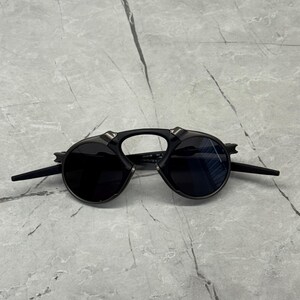 Oakley Madman Badman Black Juliet X Metal Plasma Iridium Polarized Sunglasses Y2K Vintage 90s Rare Gorpcore USA Prizm Plate Minute Romeo image 11