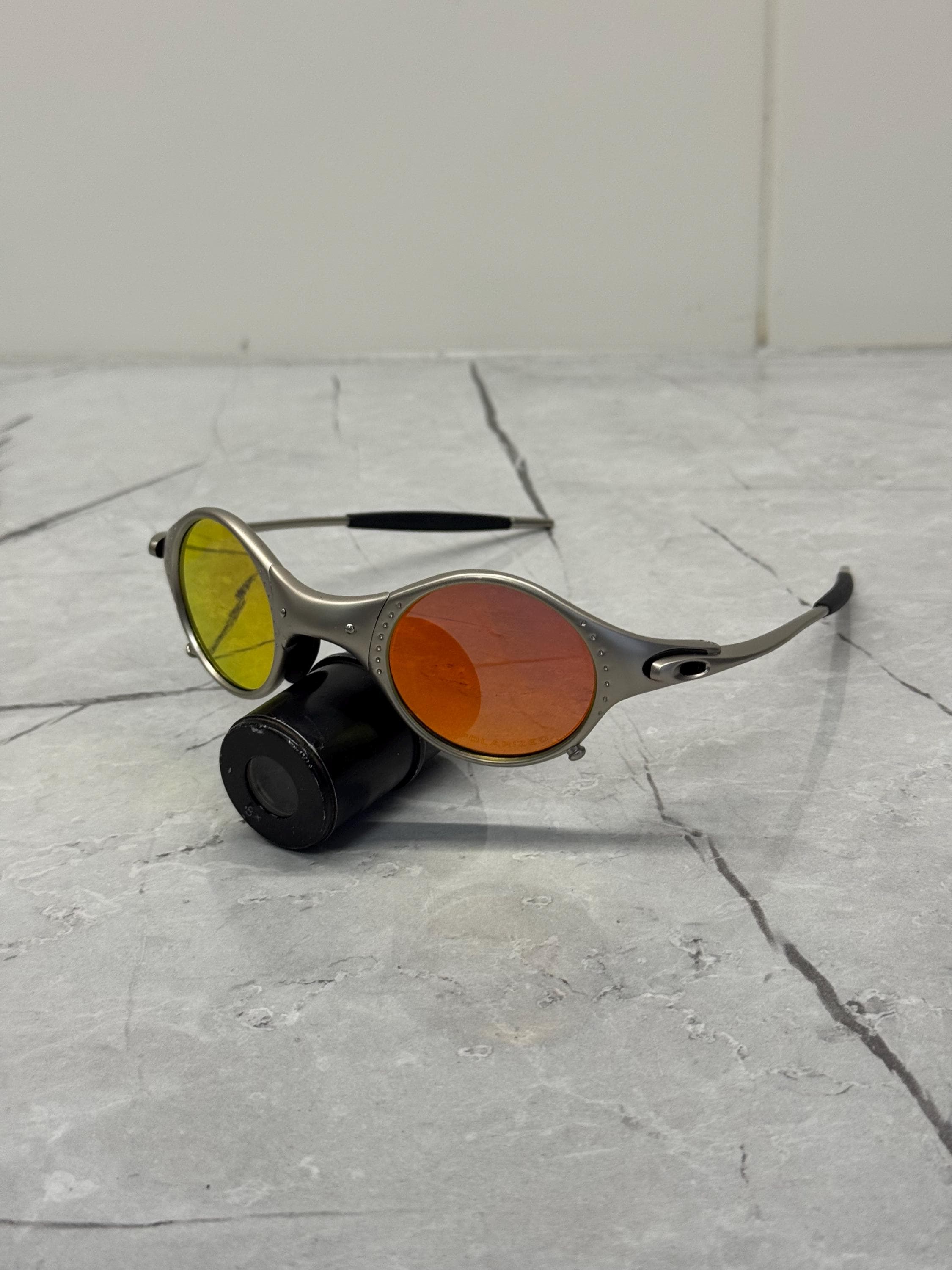 Oakley Mars Squared Juliet X Metal Plasma Iridium Polarized