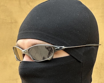 Oakley サングラス y2k 黒 レアメタル ブラック オークリー プレート Y2k Gorpcore 偏光
