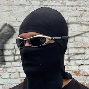 Солнцезащитные очки Oakley Splice Vintage Grey and Black Metal 90-х годов Gorpcore USA Y2K Polarized Iridium X Metal Juliet Minute 1.0
