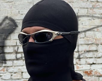 Rare Metal Black Oakley Plate Y2k Gorpcore Polarized Sunglasses - Etsy