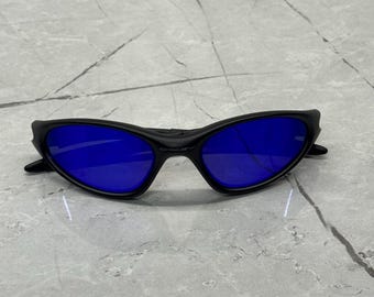 Oakley Minute 1.0 Black and Blue Eye Jacket Redux Prizm Iridium