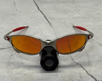 Oakley X-squared Juliet X Metal Plasma Iridium Gray Blue Polarized