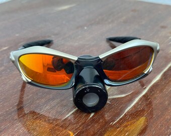 Солнцезащитные очки Oakley Splice Vintage Grey and Red Metal
