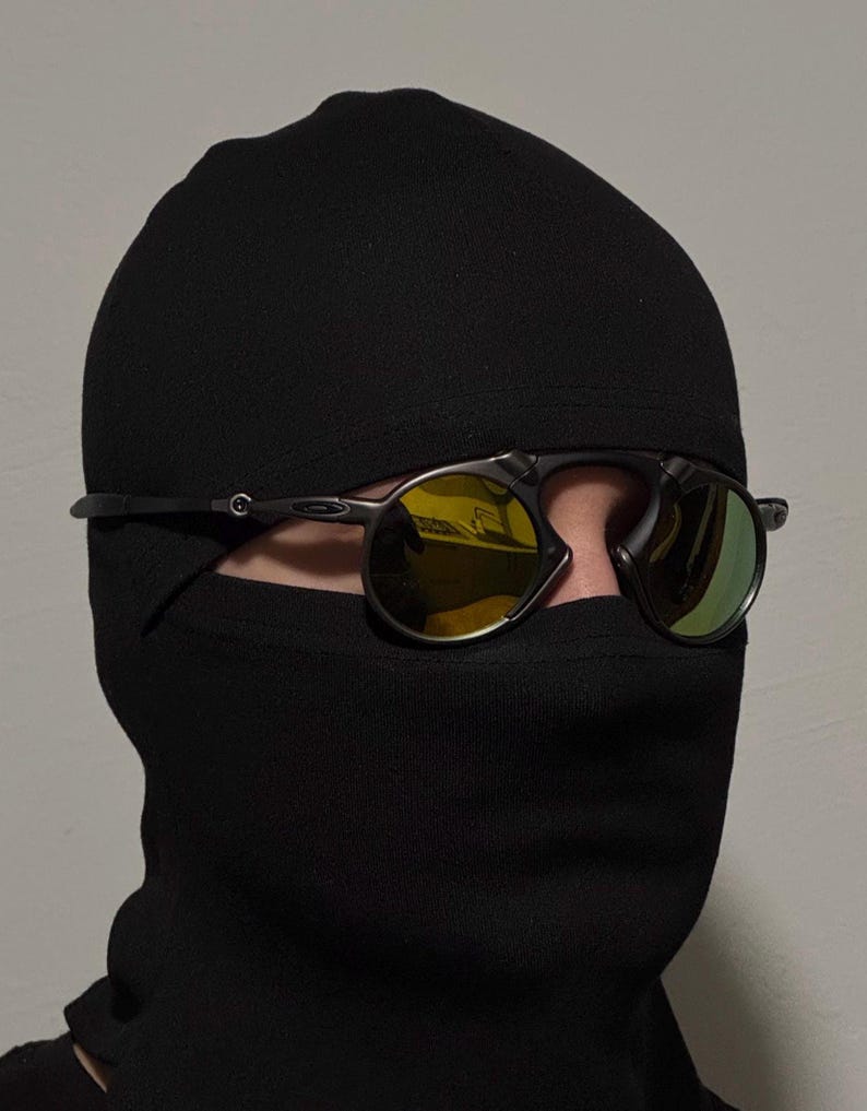 Oakley Madman Badman Black Juliet X Metal Plasma Iridium Polarized Sunglasses Y2K Vintage 90s Rare Gorpcore USA Prizm Plate Minute Romeo image 5