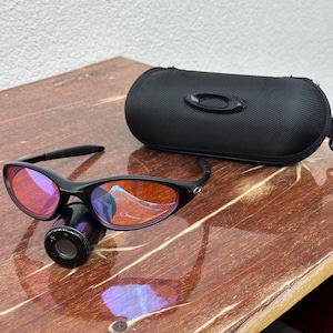 Rare Oakley Minute 1.0 Black and Purple Eye Jacket Redux Prizm Iridium Мужские солнцезащитные очки Y2K Vintage Plate 90s Polaroized