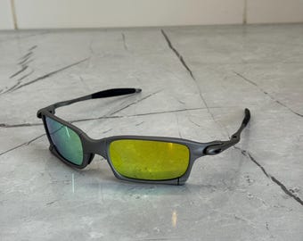 Oakley X-squared Juliet X Metal Plasma Iridium Gray Green