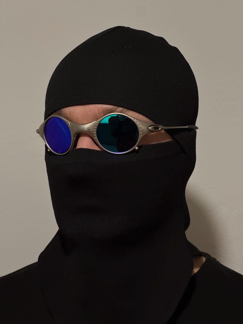 Okulary przeciwsłoneczne Oakley Mars Squared Juliet X Metal Plasma Iridium Polarized Y2K Vintage z lat 90., rzadkie, Gorpcore USA, Prizm Plate Minute, Gorpcore Hunting zdjęcie 1