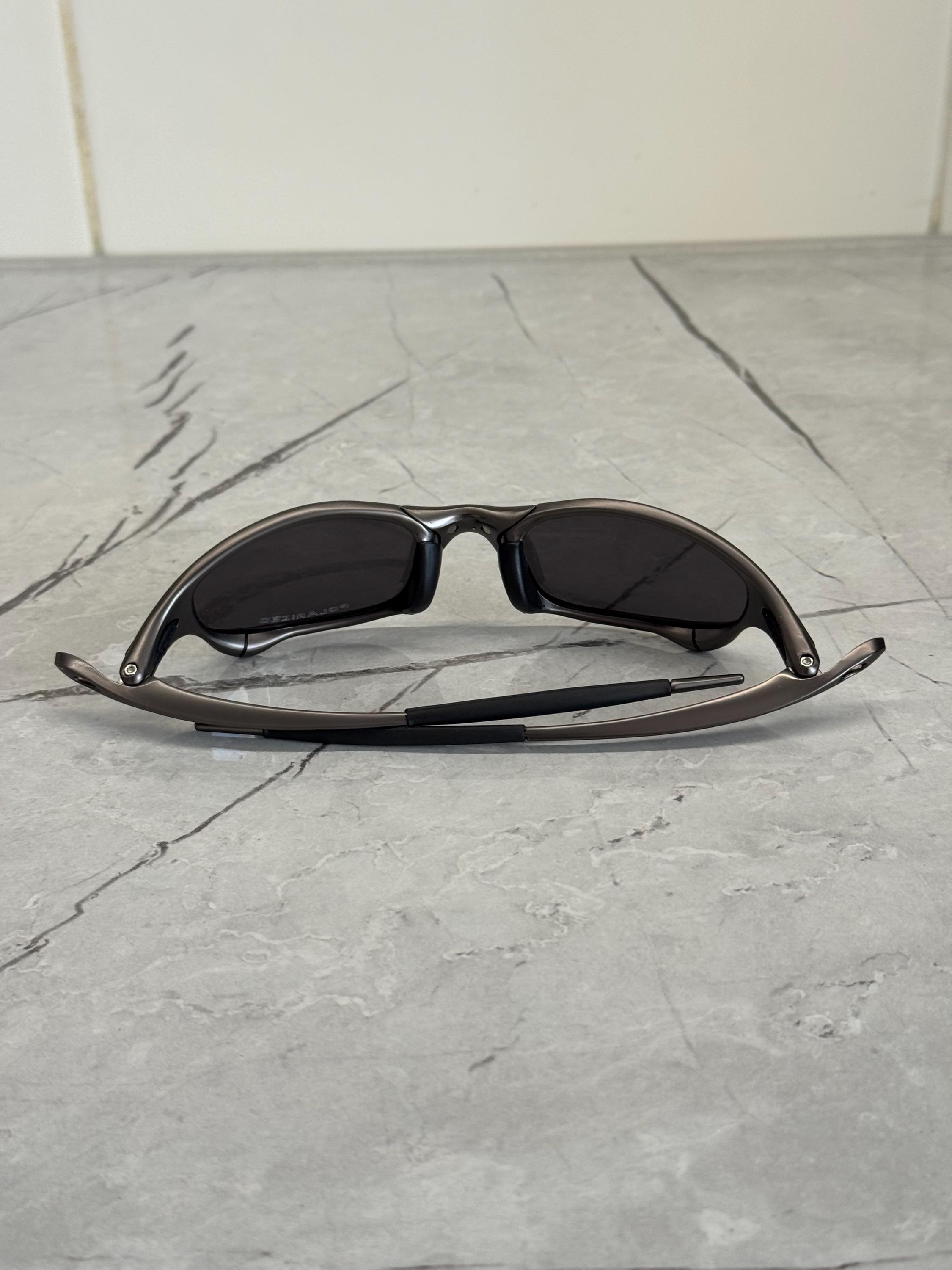 Oakley Juliet Black Sunglasses X Metal Plasma Iridium Gray