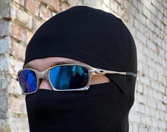 Oakley X-squared Juliet X Metal Plasma Iridium Gray Blue Polarized