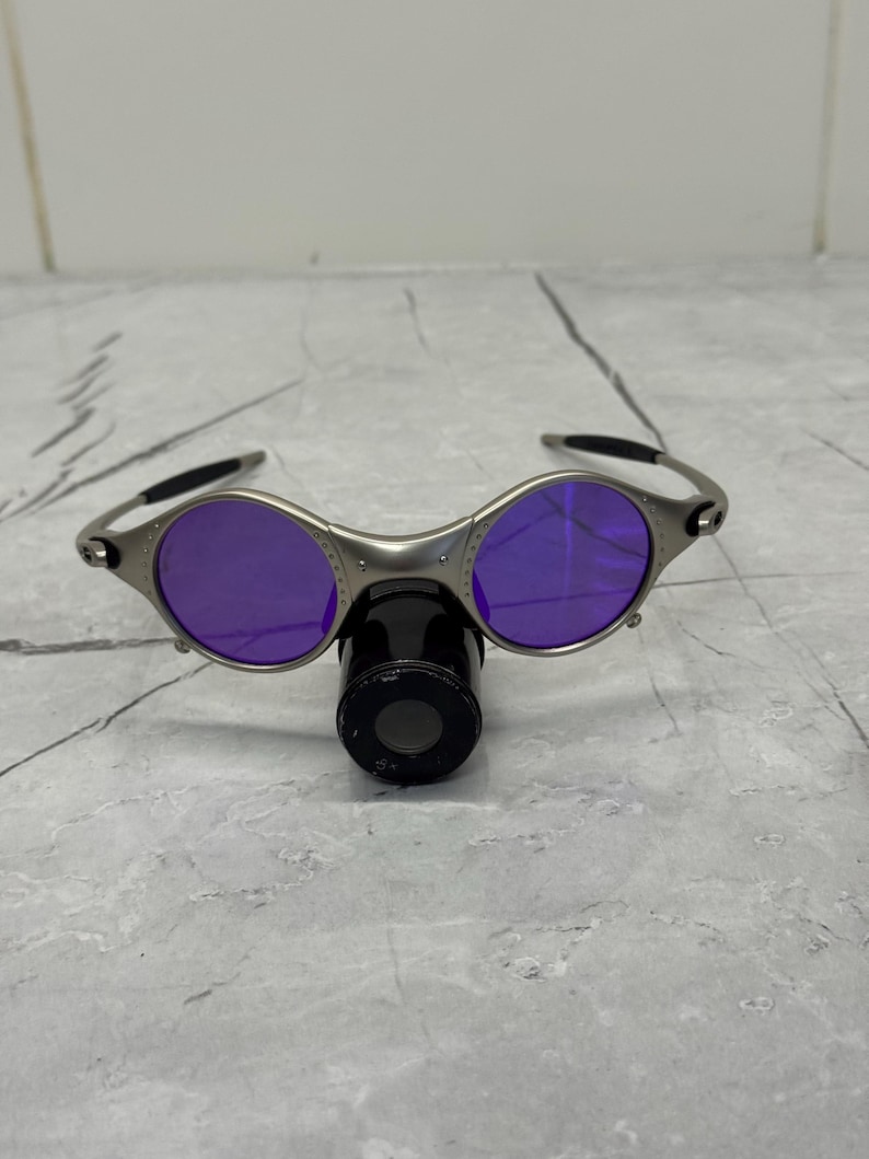 Oakley Mars Squared Juliet X Metal Plasma Iridium polariserade solglasögon Y2K Vintage 90s Rare Gorpcore USA Prizm Plate Minute Gorpcore Hunting bild 1