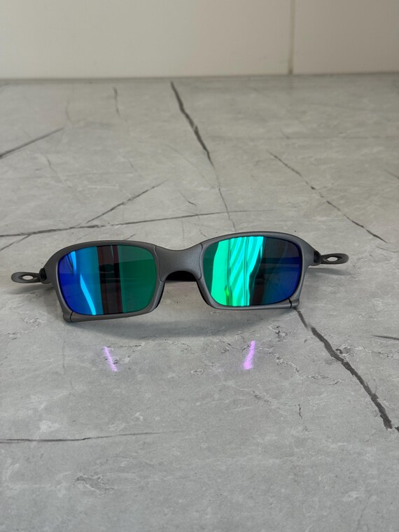 Oakley X-squared Juliet X Metal Plasma Iridium Silver Polarized