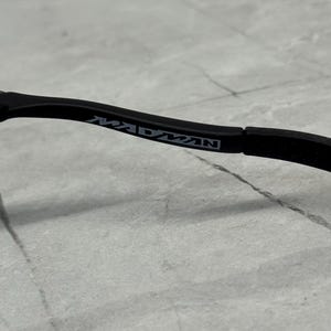 Oakley Madman Badman Black Juliet X Metal Plasma Iridium Polarized Sunglasses Y2K Vintage 90s Rare Gorpcore USA Prizm Plate Minute Romeo image 13