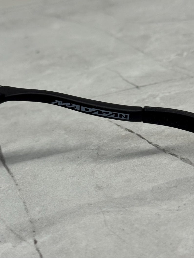 Oakley Madman Badman Black Juliet X Metal Plasma Iridium Polarized Sunglasses Y2K Vintage 90s Rare Gorpcore USA Prizm Plate Minute Romeo image 13