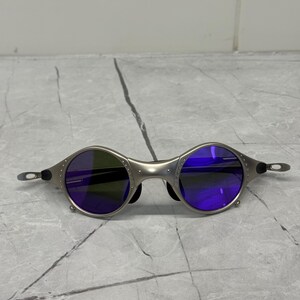 Oakley Mars Squared Juliet X Metal Plasma Iridium polariserade solglasögon Y2K Vintage 90s Rare Gorpcore USA Prizm Plate Minute Gorpcore Hunting bild 15