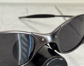 Oakley Juliet Black Sunglasses X Metal Plasma Iridium Gray