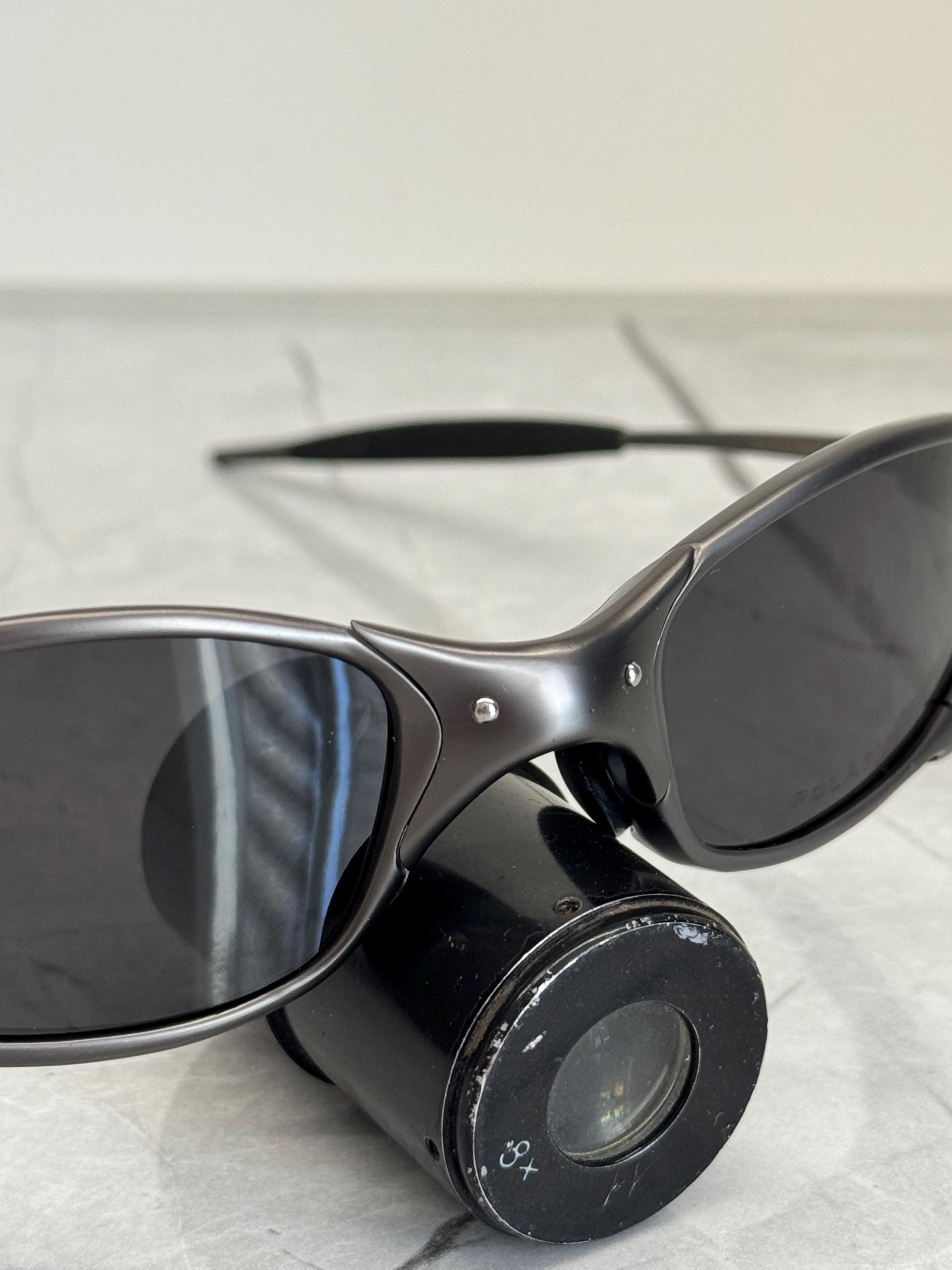 Oakley Juliet Black Sunglasses X Metal Plasma Iridium Gray