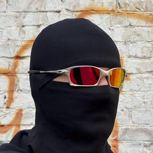 Oakley X-Squared Red Juliet X Metal Plasma Iridium Polarized Sunglasses Y2K Vintage 90s Rare Gorpcore USA Prizm Plate Minute Romeo