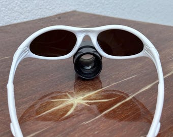 Редкие белые Oakley Minute 1.0 Blue Black Eye Jacket Redux Prizm