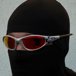 Oakley Staright Red 1.0 Eye Jacket Splice Vintage Y2K Juliet Iridium Polarized Redux USA Prizm P-zonnebrillen buiten Ruby Fire Minute X Metal
