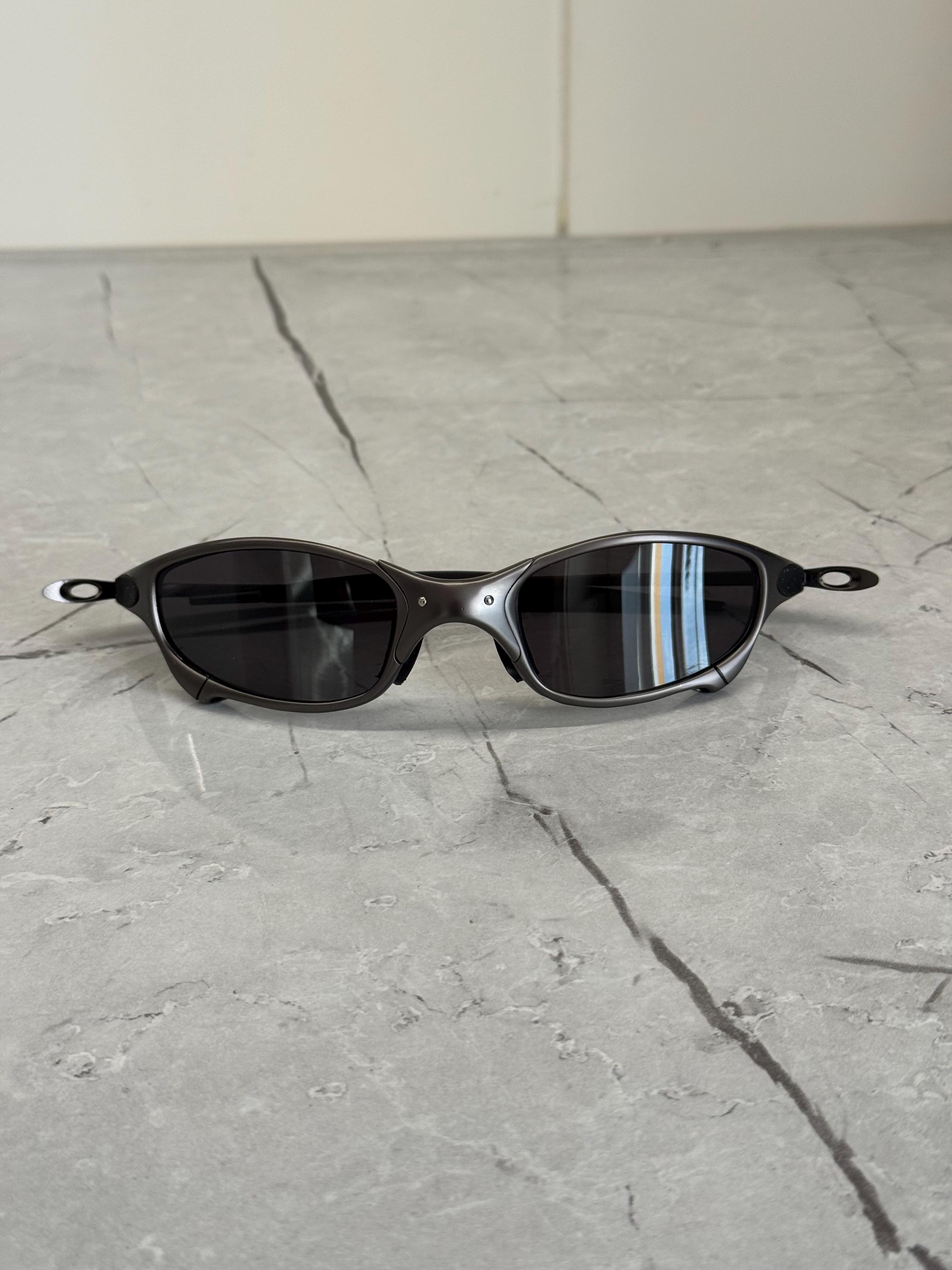 Oakley Juliet Black Sunglasses X Metal Plasma Iridium Gray