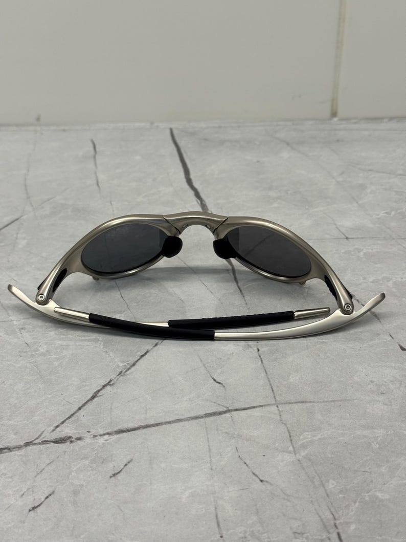 Oakley Mars Squared Juliet X Metal Plasma Iridium polariserade solglasögon Y2K Vintage 90s Rare Gorpcore USA Prizm Plate Minute Gorpcore Hunting bild 14