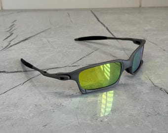 Oakley X-squared Juliet X Metal Plasma Iridium Gray Green
