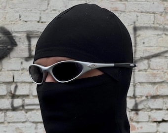Oakley Minute 1.0 Black and Gray Eye Jacket Redux Prizm Iridium