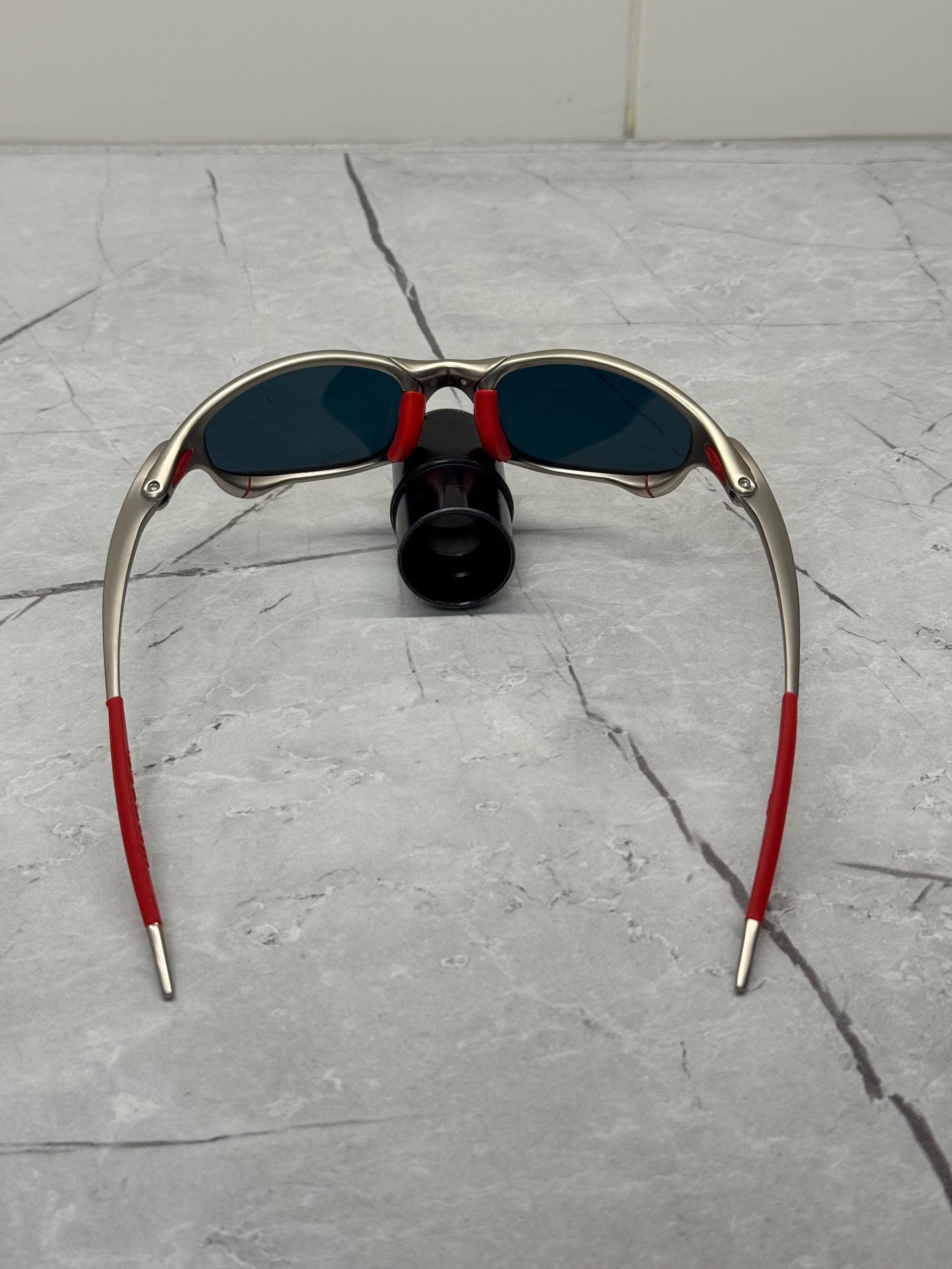Солнцезащитные очки Oakley Juliet X Metal Plasma Iridium Grey Red