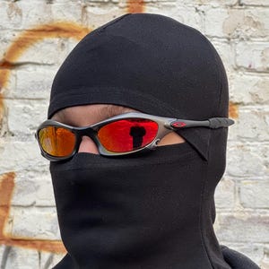 Oakley Splice Red  Vintage Black Metal 90’s Gorpcore USA Y2K Polarized Iridium X Metal Juliet sunglasses Minute  1.0 Prizm P Plate