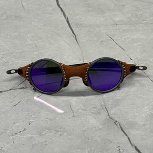 Oakley Mars Läder Michael Jordon Juliet X Metal Plasma Iridium Polariserade Solglasögon Y2K Vintage 90s Sällsynta Gorpcore USA Prizm Plate Romeo bild 14