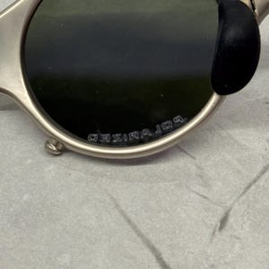 Oakley Mars Squared Juliet X Metal Plasma Iridium polariserade solglasögon Y2K Vintage 90s Rare Gorpcore USA Prizm Plate Minute Gorpcore Hunting bild 10