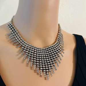 Statement Necklace | Boho Tribal Jewelry | Antique Oxidized Necklace | Handmade Choker Necklace for Women