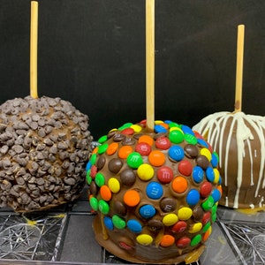 One Chocolate Caramel Apple