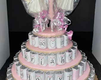 Communion Cake, Communion 4 tier candy cake, Candy cake for communion