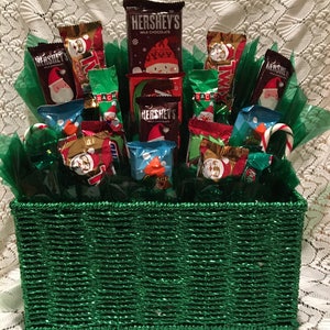 Christmas Candy Arrangement Basket image 5