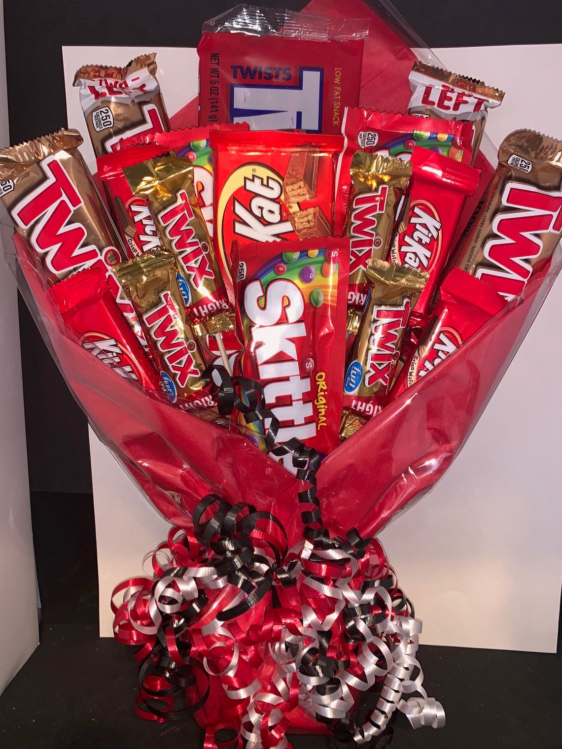 Valentine's Day Candy Bar Bouquet Etsy
