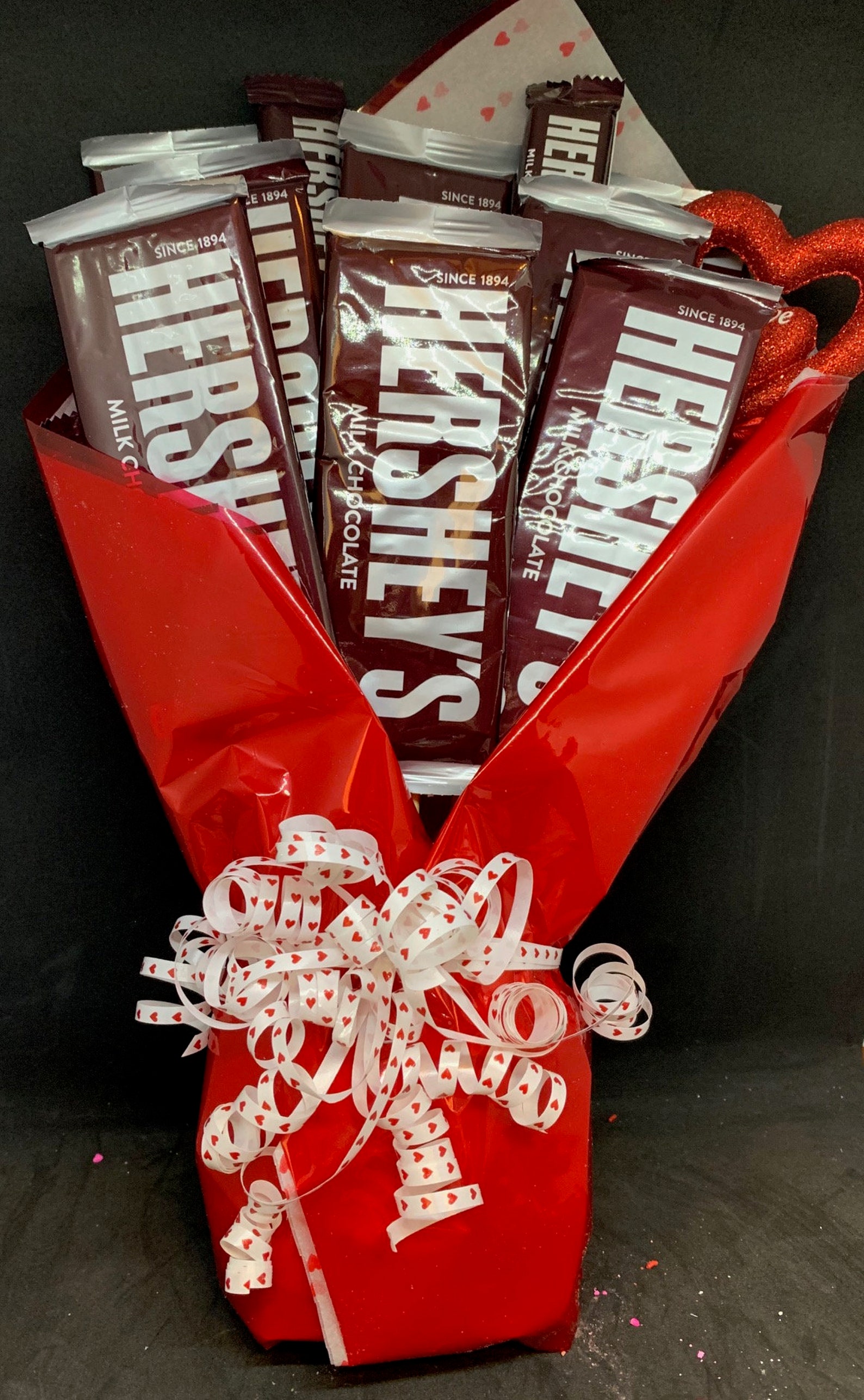 Valentine's Day Candy Bar Bouquet Etsy