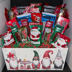 Christmas Candy Arrangement Basket image 9